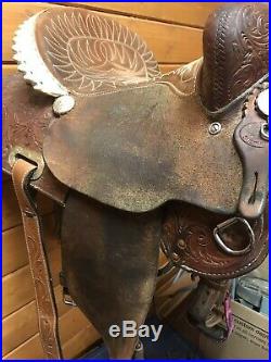 14 Used Billy Cook Barrel Saddle
