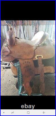 14 custom HR barrel saddle 7gullet