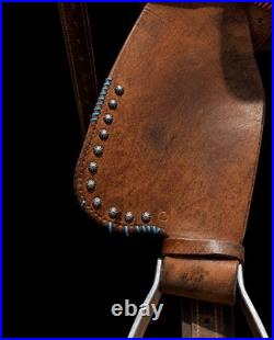 14in Cactus Dynamic Edge Fallon Taylor Autographed Barrel Saddle