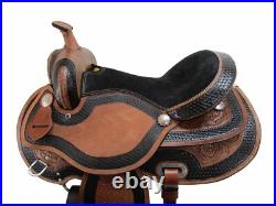 15 16 17 18 Western Saddle Custom Made Barrel Racing Pleasure Horse Tack Set