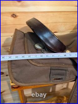 15.5 Big Horn Haflinger Western Trail Saddle Model 295