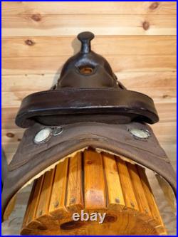15.5 Big Horn Haflinger Western Trail Saddle Model 295 15.5 Big Horn Haflinger Western Trail Saddle Model 295