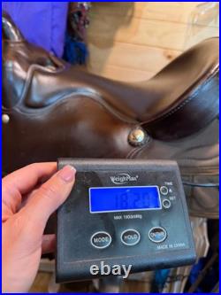 15.5 Big Horn Haflinger Western Trail Saddle Model 295