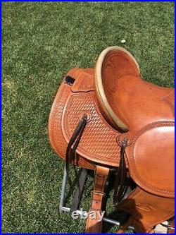 15.5 Billy Cook Ranch/Roping Saddle
