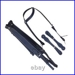 15.5 Black Charro Working Economica Saddle Montura Trabajo