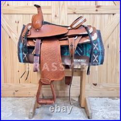 15.5 Blevins Saddles All Around Western Saddle