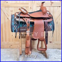 15.5 Blevins Saddles All Around Western Saddle