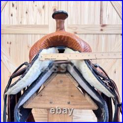 15.5 Blevins Saddles All Around Western Saddle