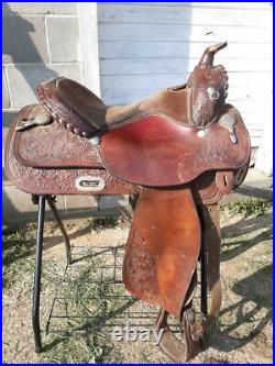 15.5 Circle Y saddle