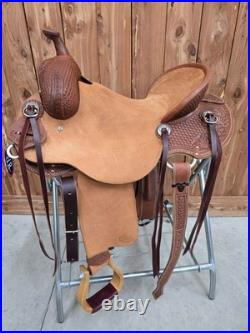 15.5 HR Staci James Lightweight Ranch Saddle