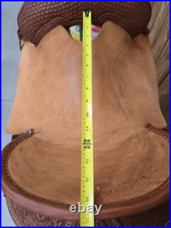 15.5 HR Staci James Lightweight Ranch Saddle