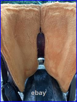 15.5 James Norris Ranch Roping Saddle
