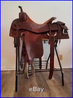 15.5 Jim Taylor Ken Wold Reined Cowhorse Saddle