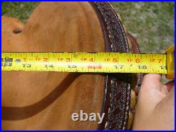 15.5 Nathan Lamb Trophy Barrel or Trail Saddle