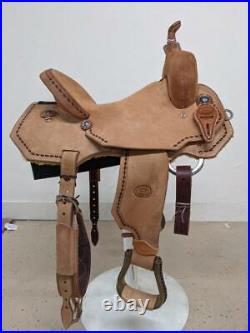 15.5 New Loredo Western Barrel Saddle 1-972