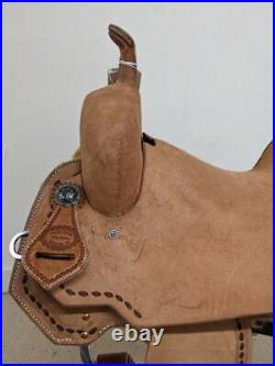 15.5 New Loredo Western Barrel Saddle 1-972