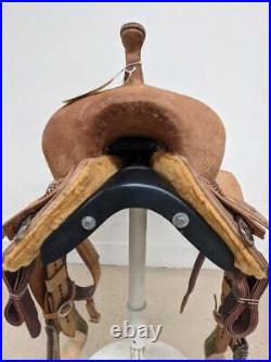 15.5 New Loredo Western Barrel Saddle 1-972