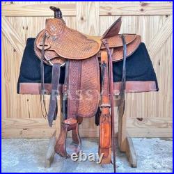 15.5 Saddlesmith Slick Fork Ranch Roper