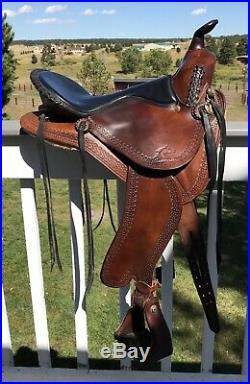 15.5 Synergist Trail Saddle, Good Condition