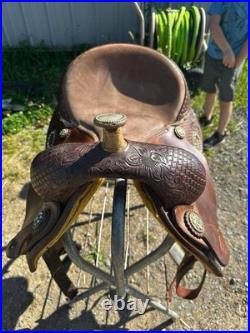 15 Alamo Barrel Saddle