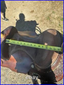 15 Alamo Barrel Saddle