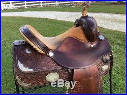 15 BIG HORN Western Horse Barrel Racing Saddle Model #1880