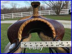 15 BIG HORN Western Horse Barrel Racing Saddle Model #1880