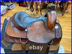 15 Big Horn Western Roping Saddle