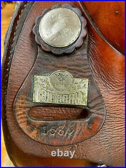 15 Big Horn Western Roping Saddle