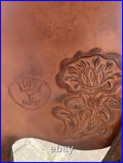 15 Big Horn Western Trail Saddle All Leather