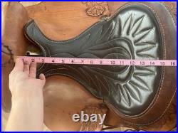 15 Big Horn Western Trail Saddle All Leather