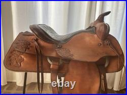 15 Big Horn Western Trail Saddle All Leather