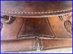 15 Big Horn Western Trail Saddle All Leather