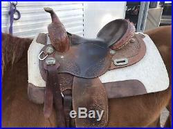 15 Charmayne James Barrel Saddle