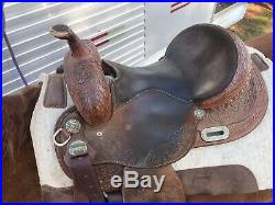 15 Charmayne James Barrel Saddle