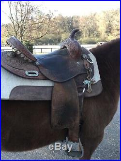 15 Charmayne James Barrel Saddle