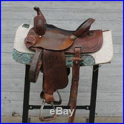 15 Coats Lazy L Barrel Saddle