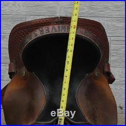 15 Coats Lazy L Barrel Saddle