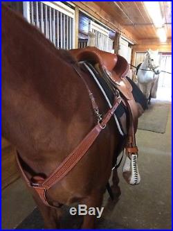 15 Dakota Barrel Saddle plus Tack