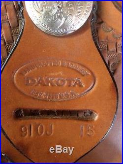 15 Dakota Barrel Saddle plus Tack