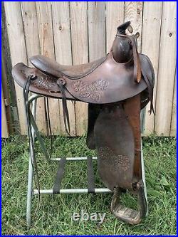 15 Fallis Balanced Ride Western Saddle