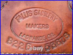 15 Fallis Saddlery All Around Wade Trail Roping Saddle