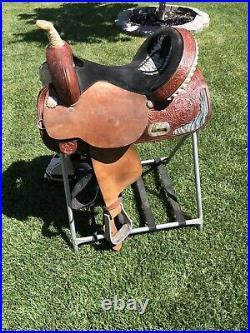 15 High Horse (circle y) Barrel saddle