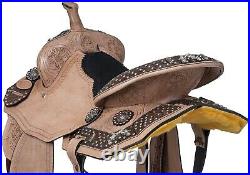 15 Inch Silver Royal Pistol Annie Saddle Package Headstall, Reins & Breastcollar