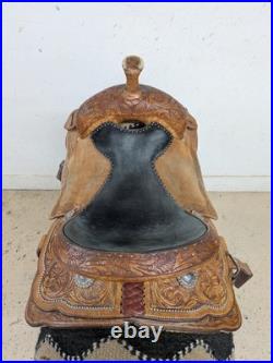 15 Inch Used Cactus Western Roping Saddle 1024-10713