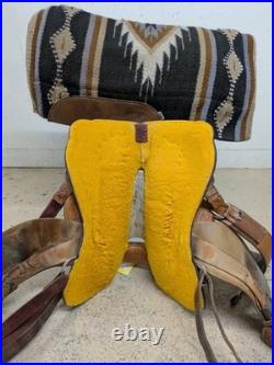 15 Inch Used Cactus Western Roping Saddle 1024-10713