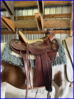15 Longhorn By Billy Cook Western Wade Saddle Lightweight With A Wide Tree