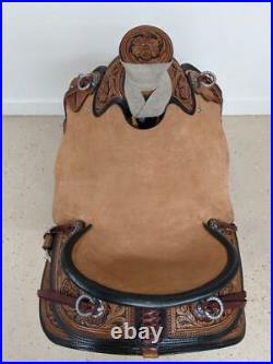 15 New HR Saddlery Signature Series Western Wade Saddle and Breast Collar 1-944