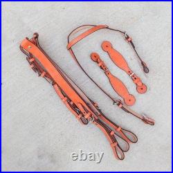15 Orange Charro Saddle Leather Saddlebag Mexican Montura Charra Horse Tack Set 15 Orange Charro Saddle Leather Saddlebag Mexican Montura Charra Horse Tack Set