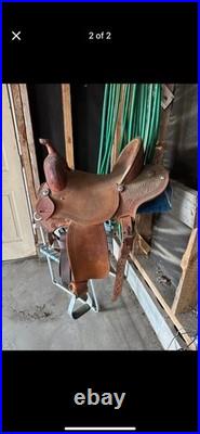 15 Sheridan Barrel/Colt Starting Saddle. Full Quarter Horse Bars